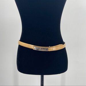 Women's Tan Belt Silver Buckle